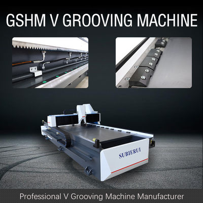 qualità  CNC V Grooving Machine With Hydraulic Foot Drive For Door - Model 1225 Fabbrica