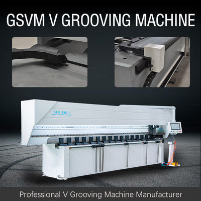 qualità  Vertical Metal Grooving Machine Cnc V Grooving Machine For Ornament 1250mm Fabbrica