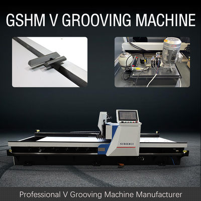 Macchina di scanalatura CNC V con azionamento idraulico per porte - modello 1225