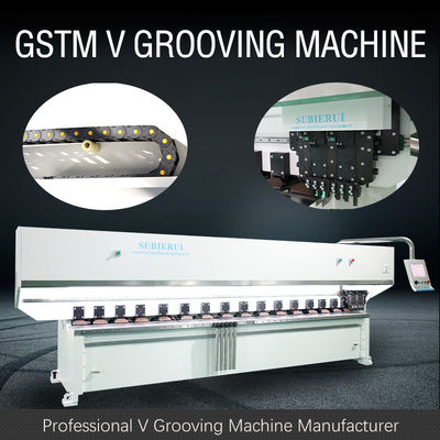 Macchina per il taglio di metalli di V del Groover della macchina dell'anti del pattino strato industriale di CNC