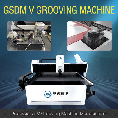 Macchina componente del Groover di CNC dello strato dell'elevatore per il taglio di metalli resistente V della macchina