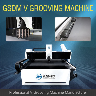 Macchina componente del Groover di CNC dello strato dell'elevatore per il taglio di metalli resistente V della macchina