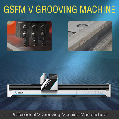 macchina del Groover del pattino V della macchina per il taglio di metalli dello strato di CNC di 1250mm anti