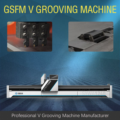 macchina del Groover del pattino V della macchina per il taglio di metalli dello strato di CNC di 1250mm anti