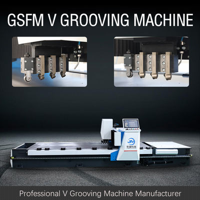 Modello 1225 Macchina di scanalamento CNC V con azionamento idraulico per piastre di rame