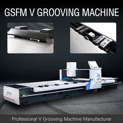 Modello 1225 Macchina di scanalamento CNC V con azionamento idraulico per piastre di rame